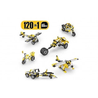 INVENTOR SET 120 EN 1 - Kit de Construcción con Motor (273 piezas)