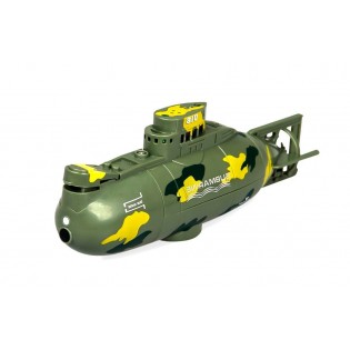 Mini Submarino Teledirigido (Mando resistente al agua)