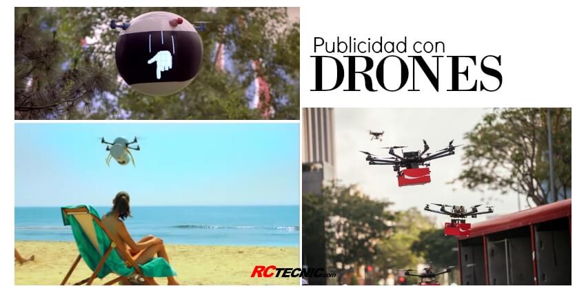 Diez años Fiel Mal funcionamiento Publicidad con drones